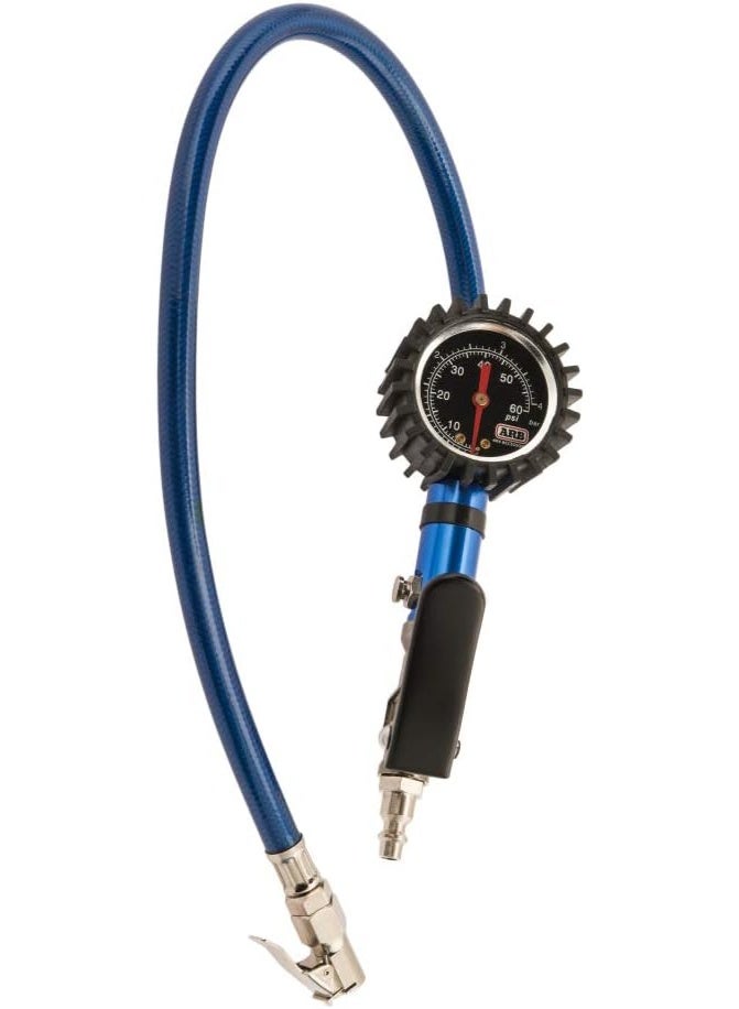 ARB Analog Tire Inflator Gauge With Braided Hose & Air Bleed Button - Image 2